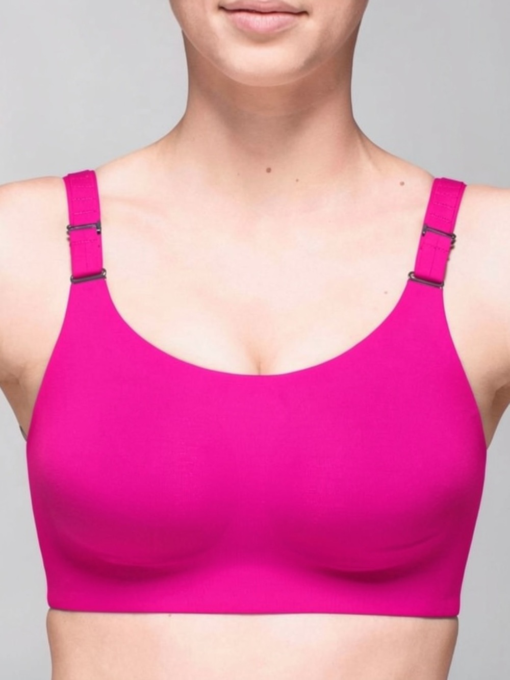 Lululemon Booby Bracer Bra Neon Pink